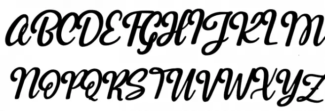 Hudiya - Modern Lovely Script Italic Fonte MAIÚSCULAS