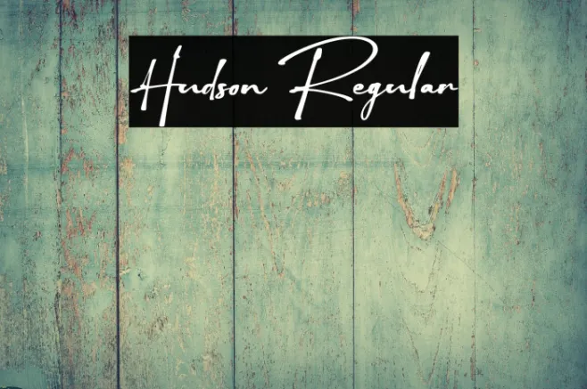 Hudson Regular Example 1