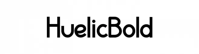 Huelic Bold  Descarca Fonturi Gratis