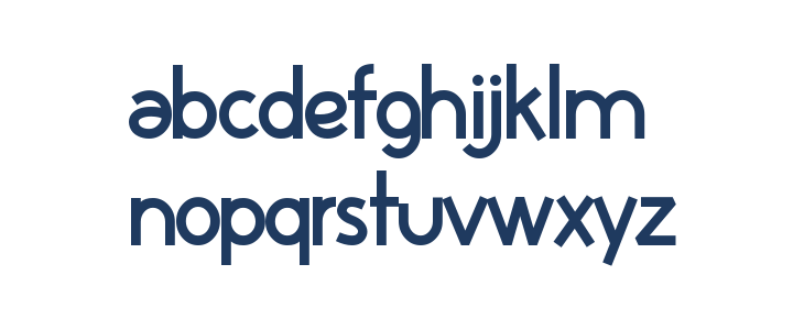 Huelic Bold Lowercase