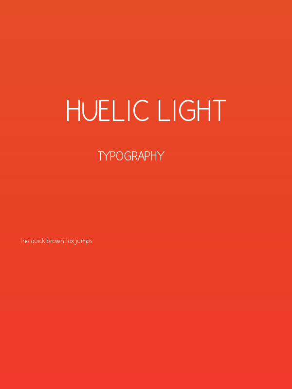 Huelic Light Poster