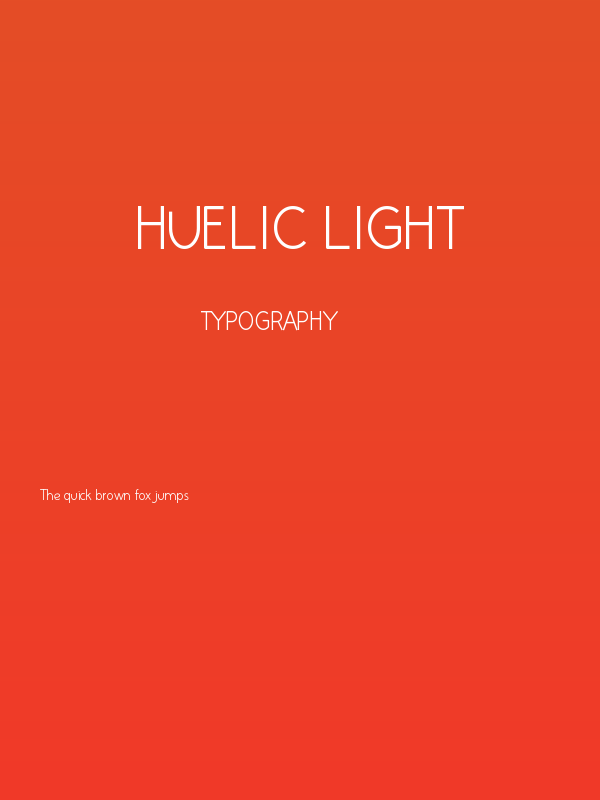 Huelic Light Poster