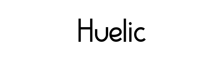 Huelic  font caratteri gratis