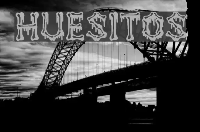 Huesitos Font examples