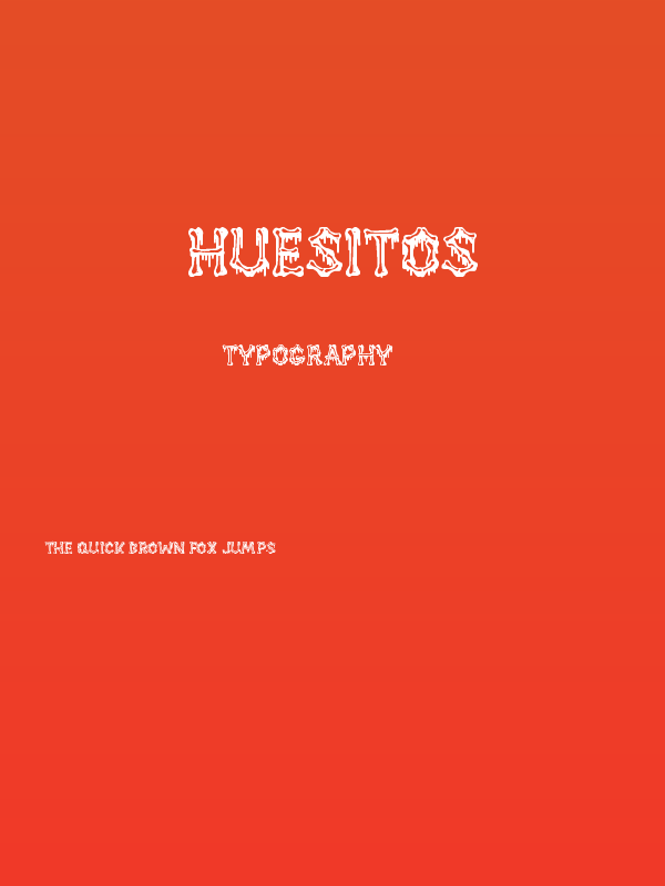Huesitos Poster