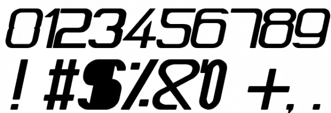 Hug Femmes Bold Italic Font OTHER CHARS