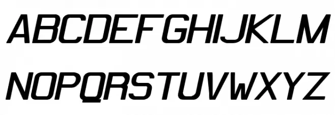 Hug Femmes Bold Italic Schriftart Groß