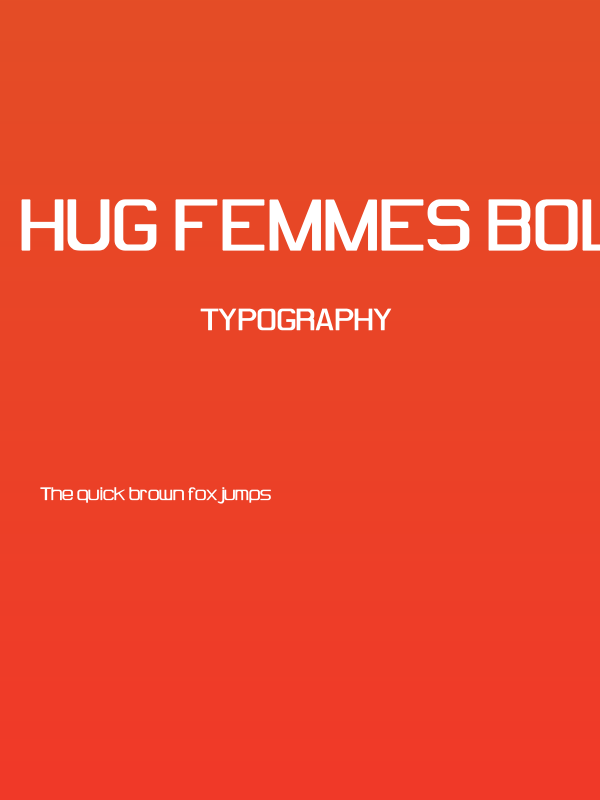 Hug Femmes Bold Poster
