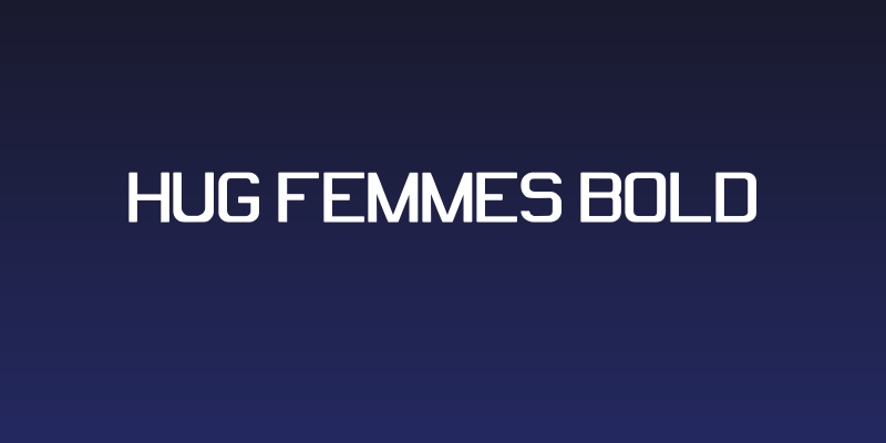 Hug Femmes Bold Social Header