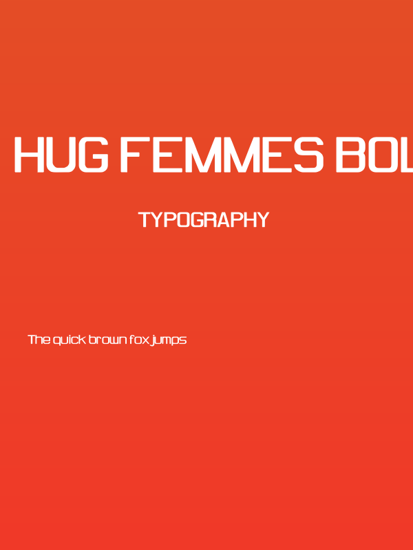 Hug Femmes Bold Poster