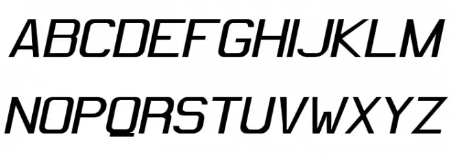 Hug Femmes Italic Schriftart Groß