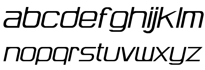 Hug Femmes Italic Font LOWERCASE