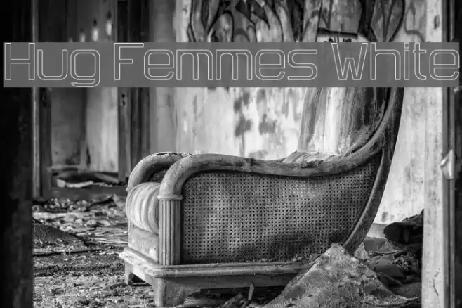 Hug Femmes White Font examples
