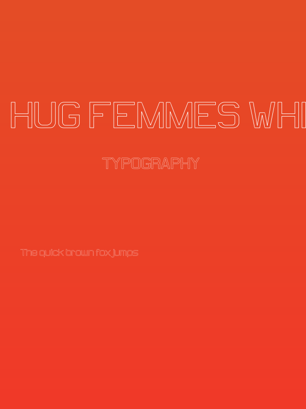Hug Femmes White Poster