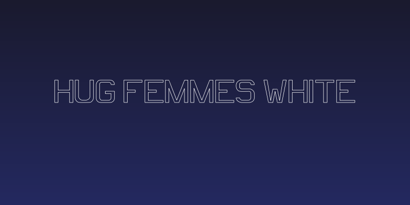Hug Femmes White Social Header