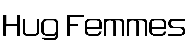 Hug Femmes Font