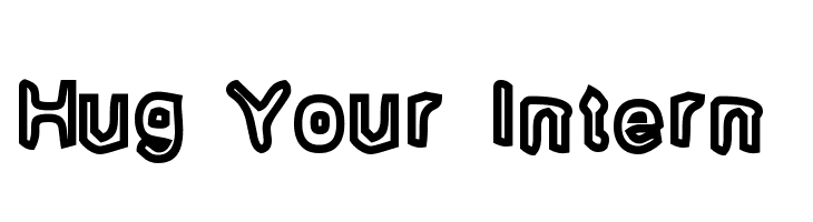 Hug Your Intern 1 Font