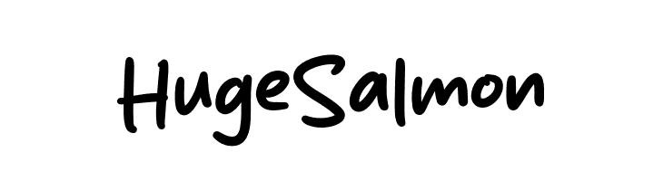 Huge Salmon  免费字体下载