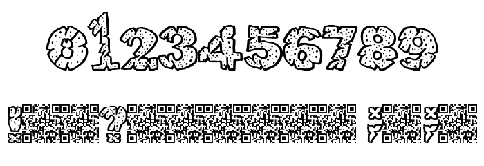 HugeCrunch Font OTHER CHARS