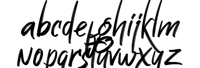 Huge_DEMO Font LOWERCASE