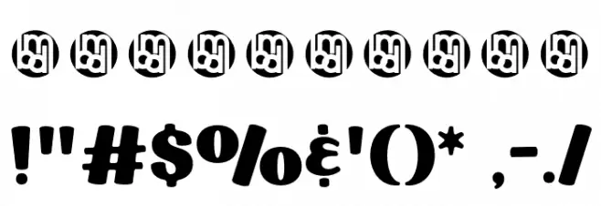 HuggableHedgehogsDemo-Regular Font OTHER CHARS