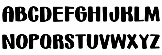 HuggableHedgehogsDemo-Regular फ़ॉन्ट लोअरकेस