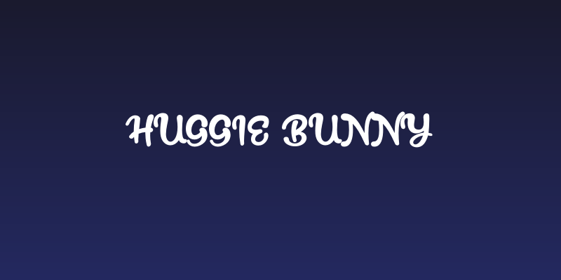 Huggie Bunny Social Header