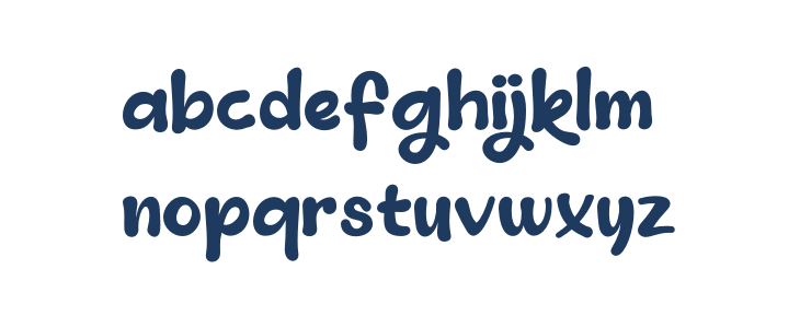 Huggie Bunny Lowercase