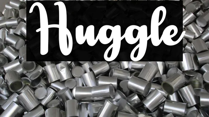 Huggle Example 3