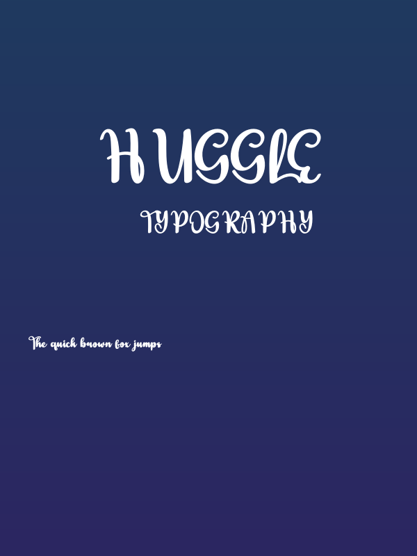 Huggle Poster
