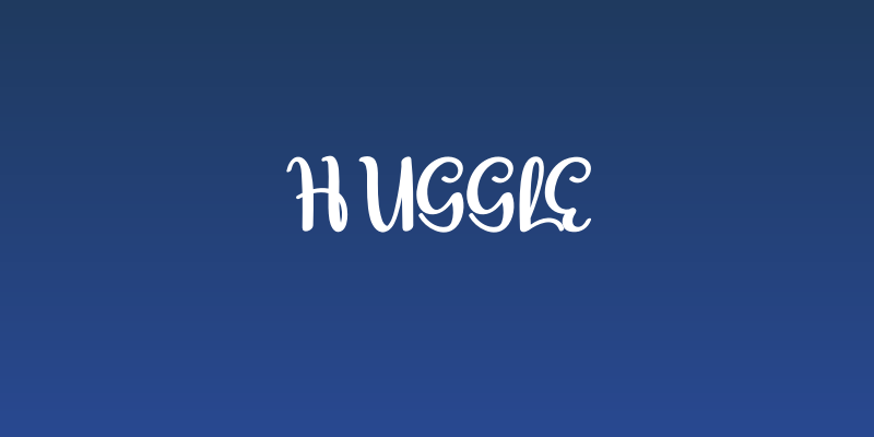 Huggle Social Header