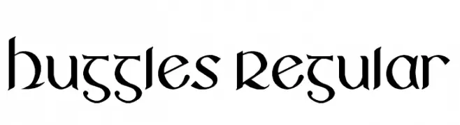 Huggles Regular  font caratteri gratis