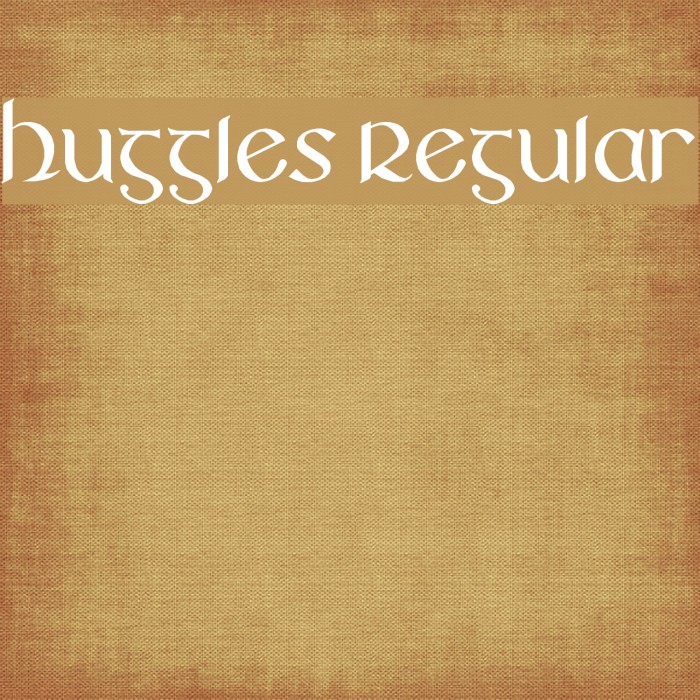 Huggles Regular Example 1
