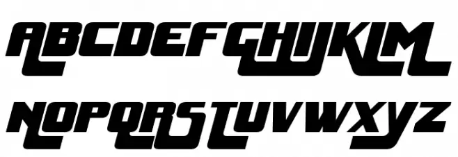 Huggy Bear Italic Schriftart Groß