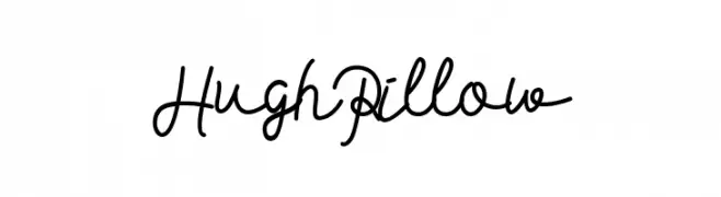 Hugh Pillow  font caratteri gratis