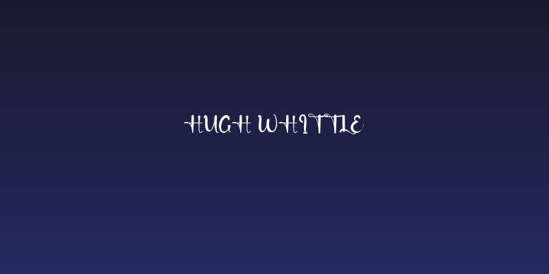 Hugh Whittle Social Header