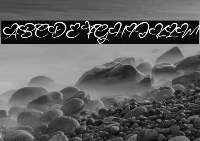 Hugh is Life Personal Use Italic Font examples