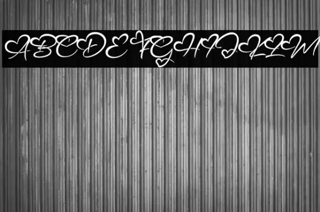 Hugh is Life Personal Use Italic Font examples