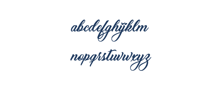 Hugh is Life Personal Use Italic Lowercase