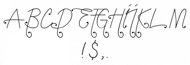 Hugheiliga Font OTHER CHARS