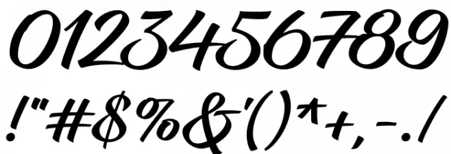 Hughs Font OTHER CHARS