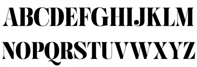 Hugiller DEMO Font UPPERCASE