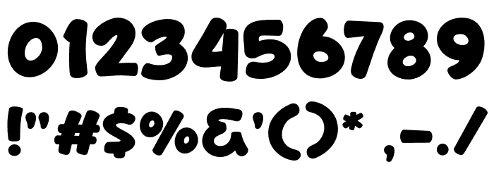 Hugmate Font OTHER CHARS