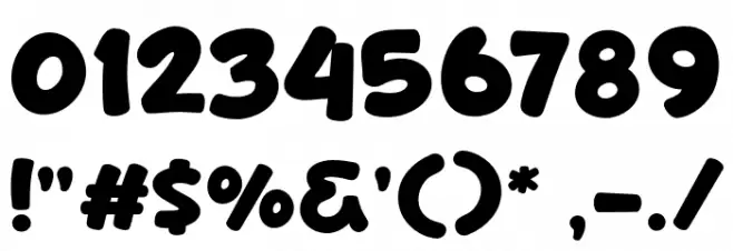 Hugmate Font OTHER CHARS