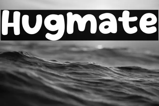 Hugmate Font examples
