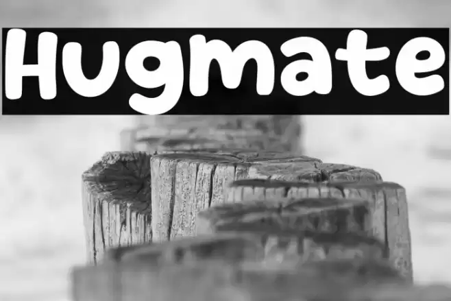 Hugmate Font examples