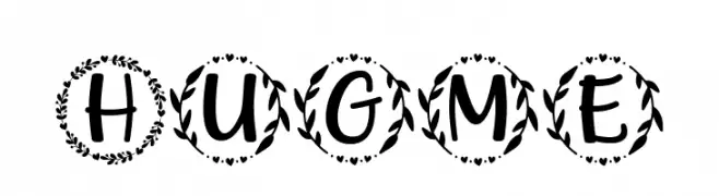 Hugme  font caratteri gratis