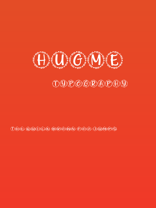 Hugme Poster