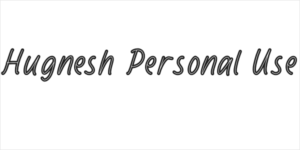 Hugnesh Personal Use Logo