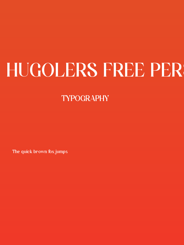 Hugolers Free Personal Regular Poster
